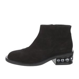 Nicholas Kirkwood Suede Ankle Boots - Black - 8.5 / IT 39